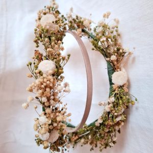 Diadema doble floral sislvestre