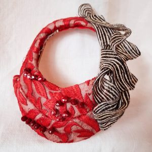 Tocado de ceremonia modelo rosco